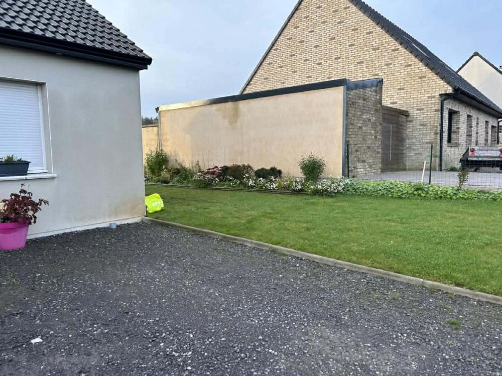 Pose d'un portillon à Harlettes