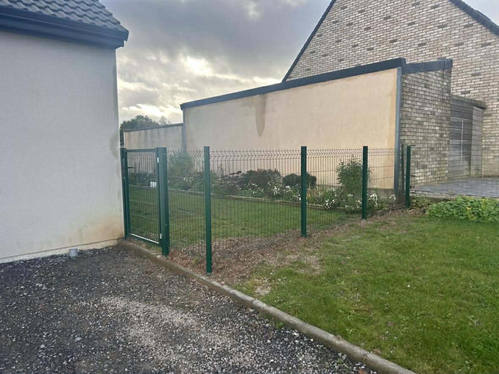 Installation d'un portillon à Harlettes